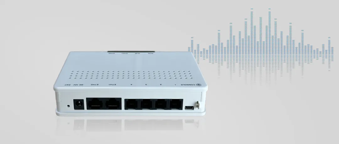 IAD1000-4O의 뛰어난 음성 품질과 성능