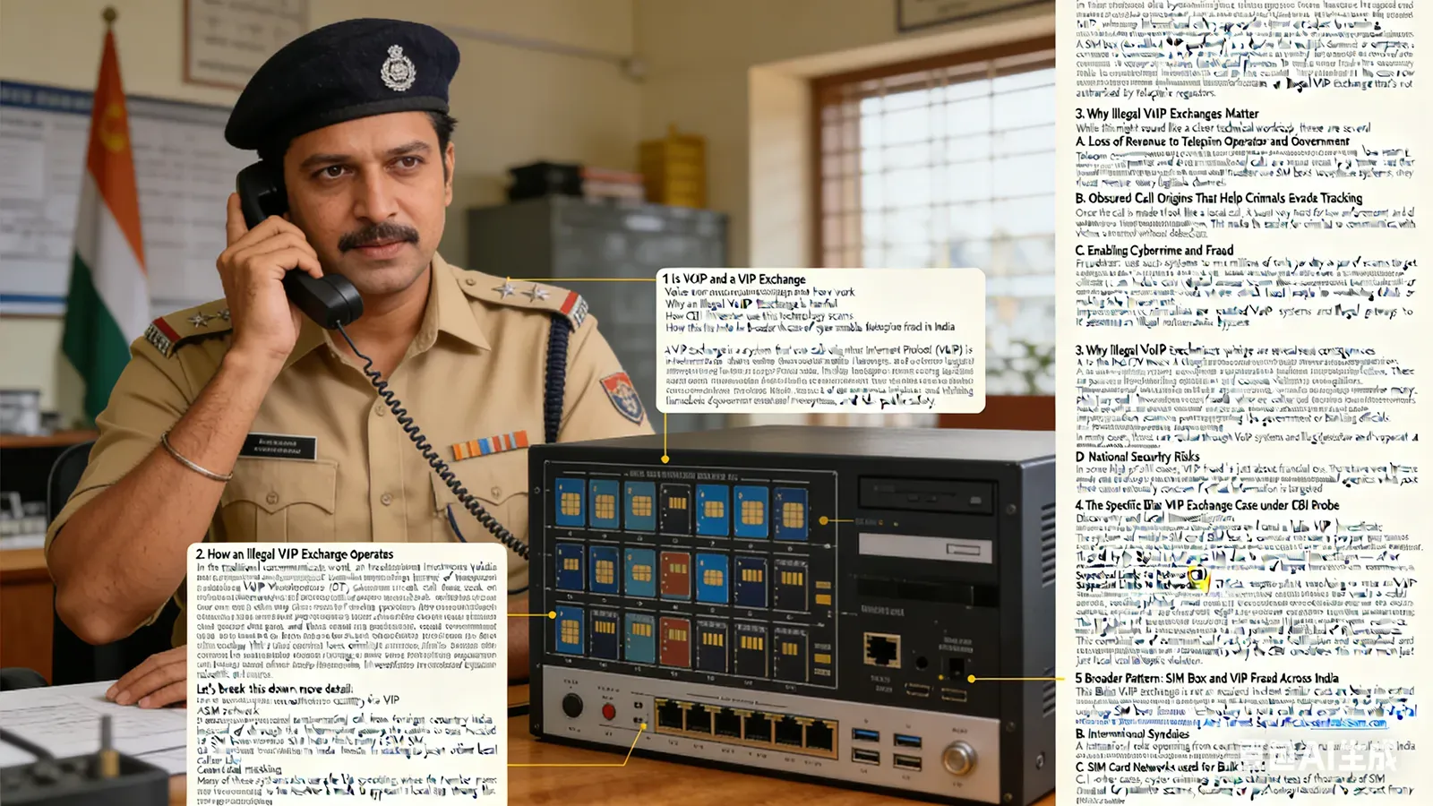 VoIP 교환소란 무엇인가? 왜 인도 중앙수사국(CBI) 조사 대상인가?