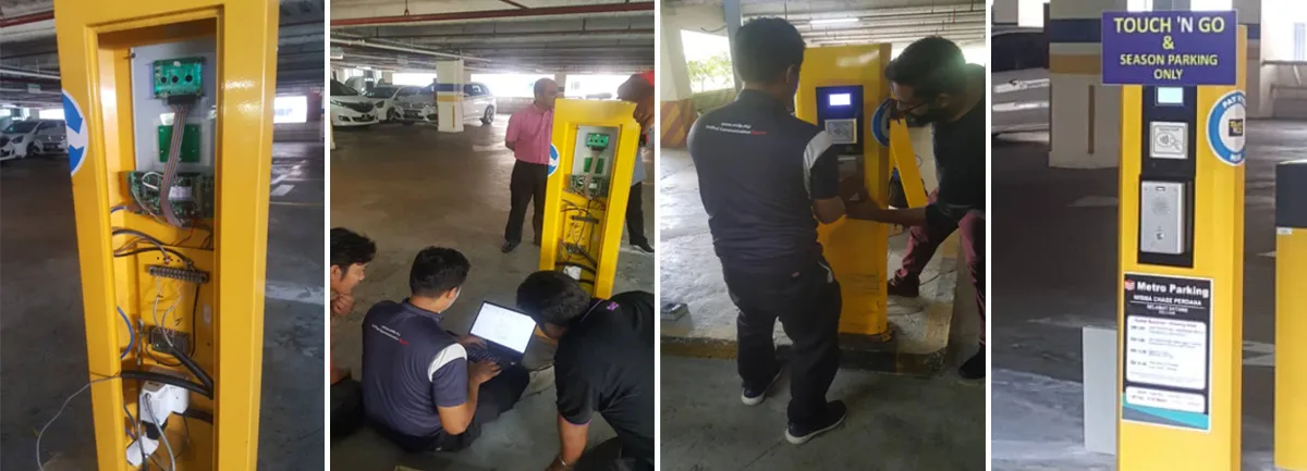 베케Bi12 SIP음성인터콤주차장입출구설치