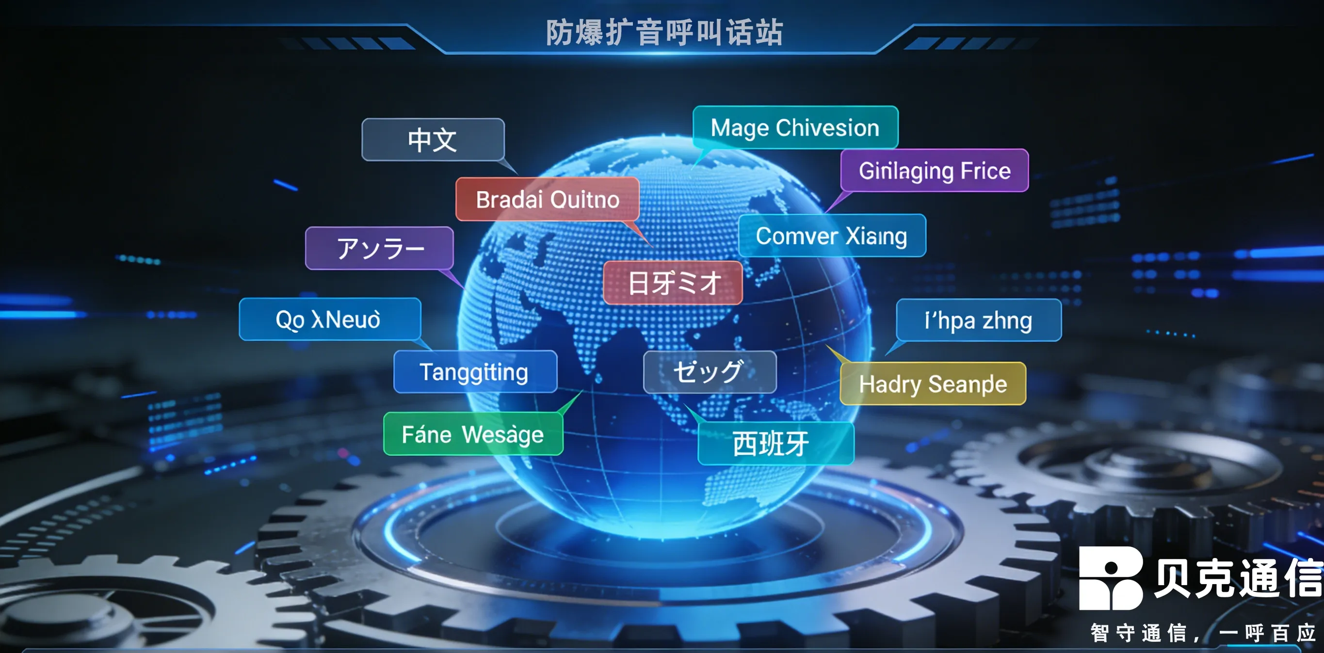 고위험 산업 환경에서의 방폭 PA 호출 스테이션의 다국어 지원 및 국제적 구축