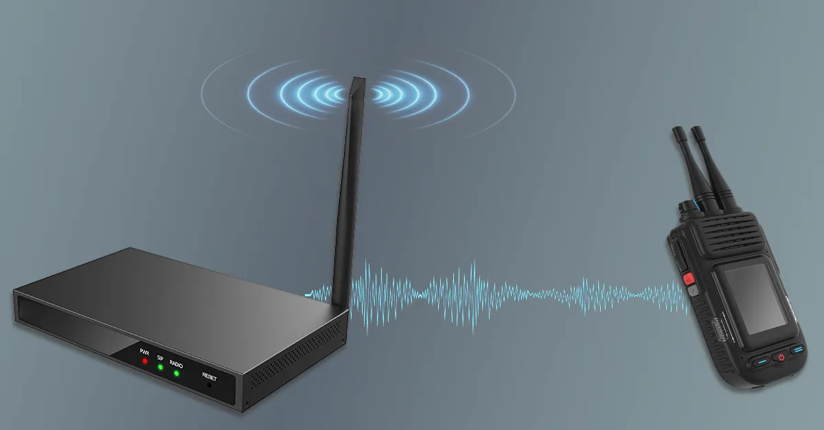 실시간 IP 기반 무선 전송