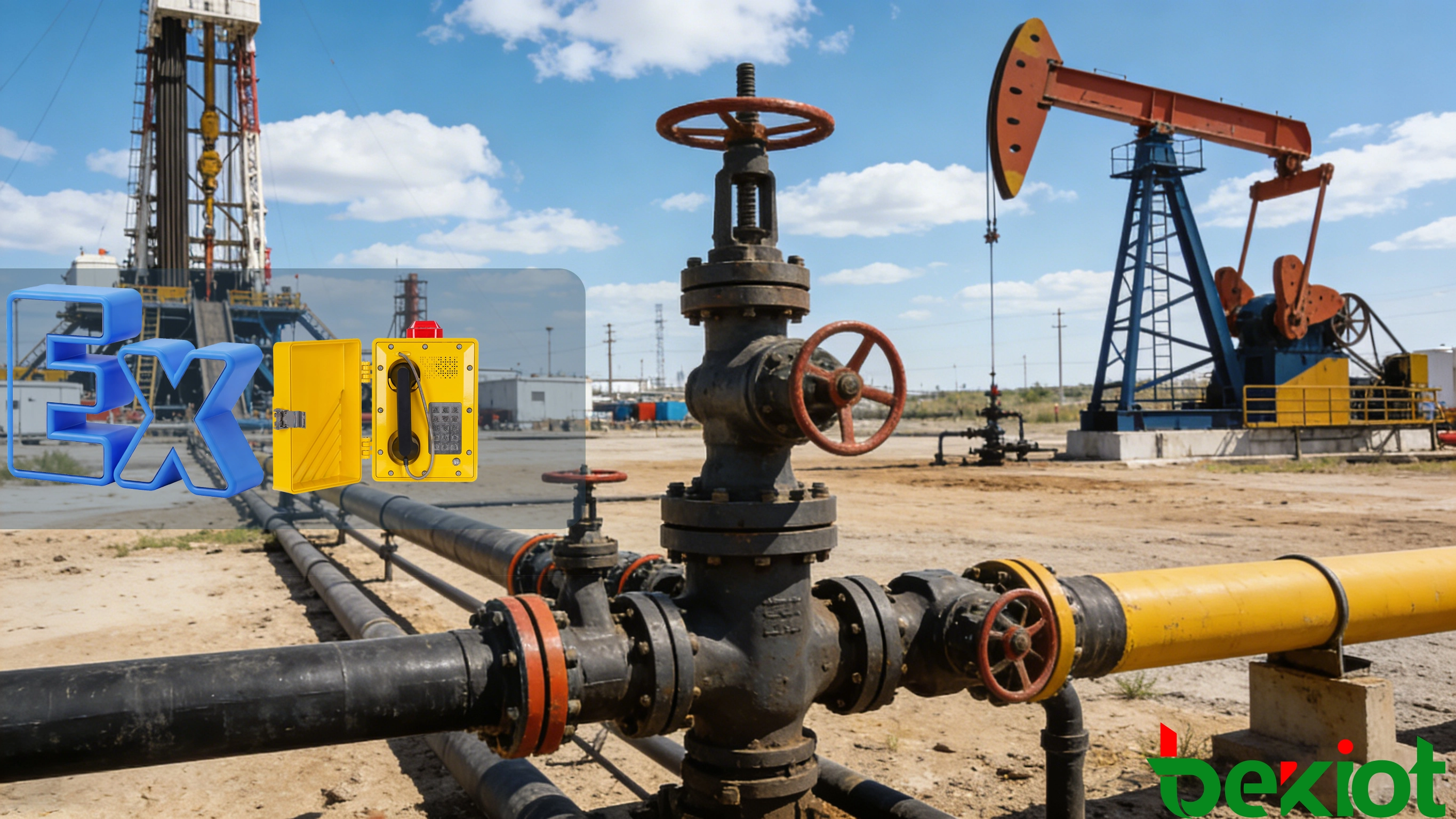 석유화학 산업에서의 방폭 무전기 적용 시나리오 석유화학 산업에서의 방폭 무전기 적용 시나리오