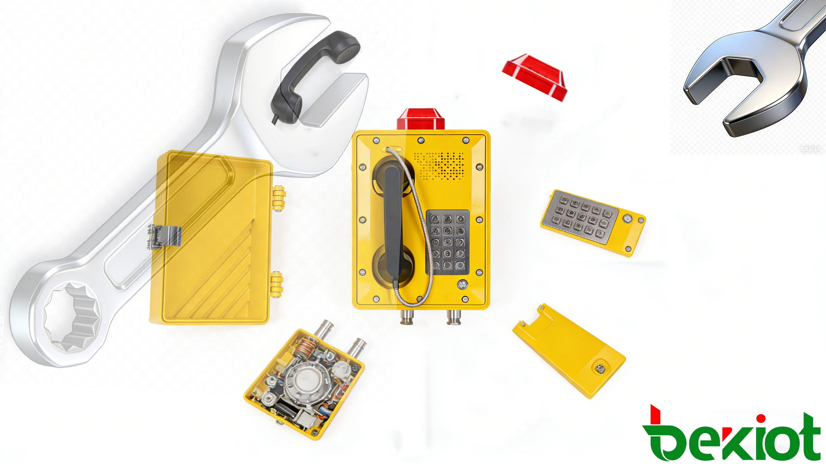 방폭 전화기의 방폭 설계
