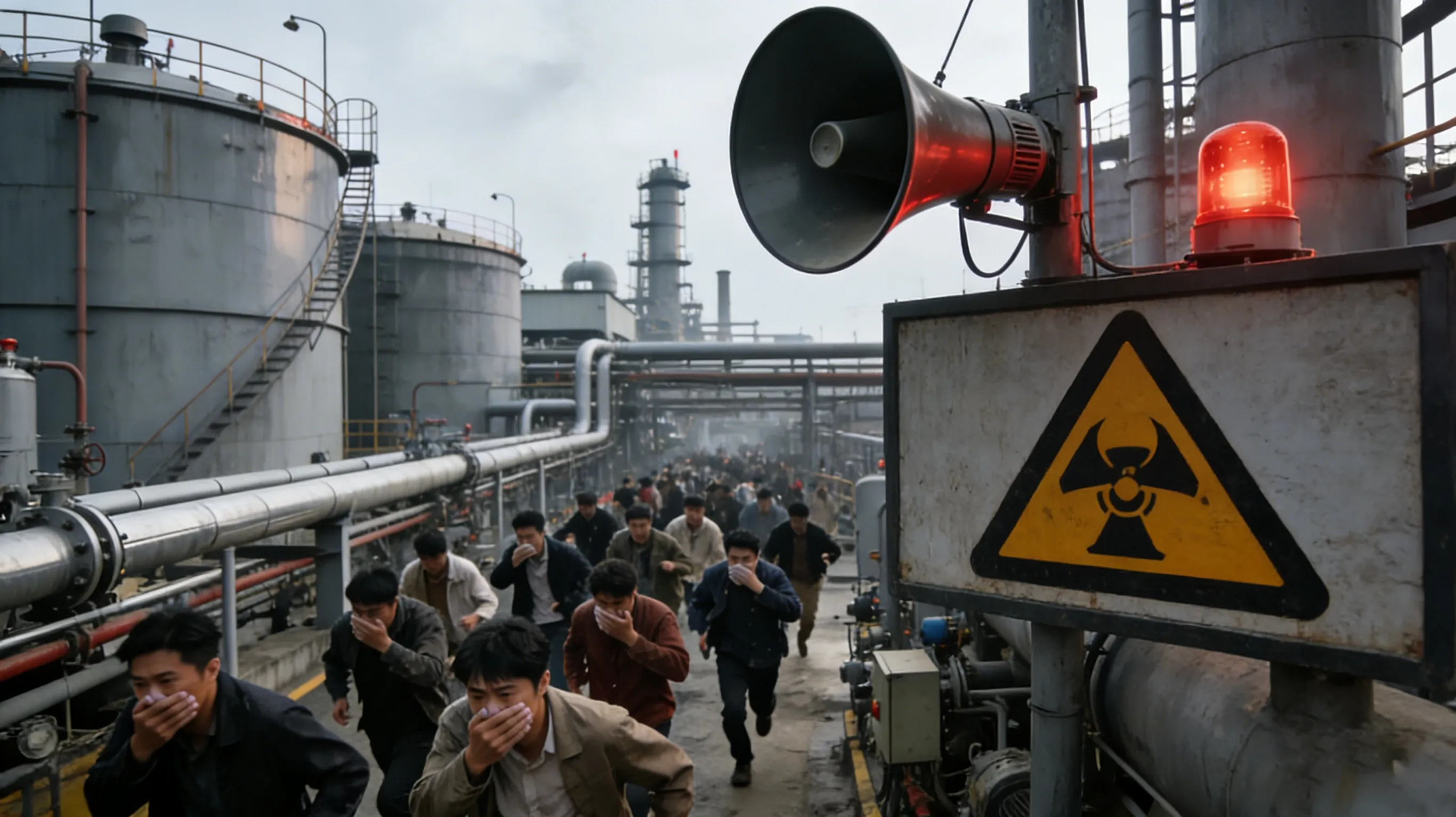 방폭 전화 긴급 대피 방송 기능 설명